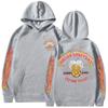West Coast Choppers Flame Graphic Print Hoodie