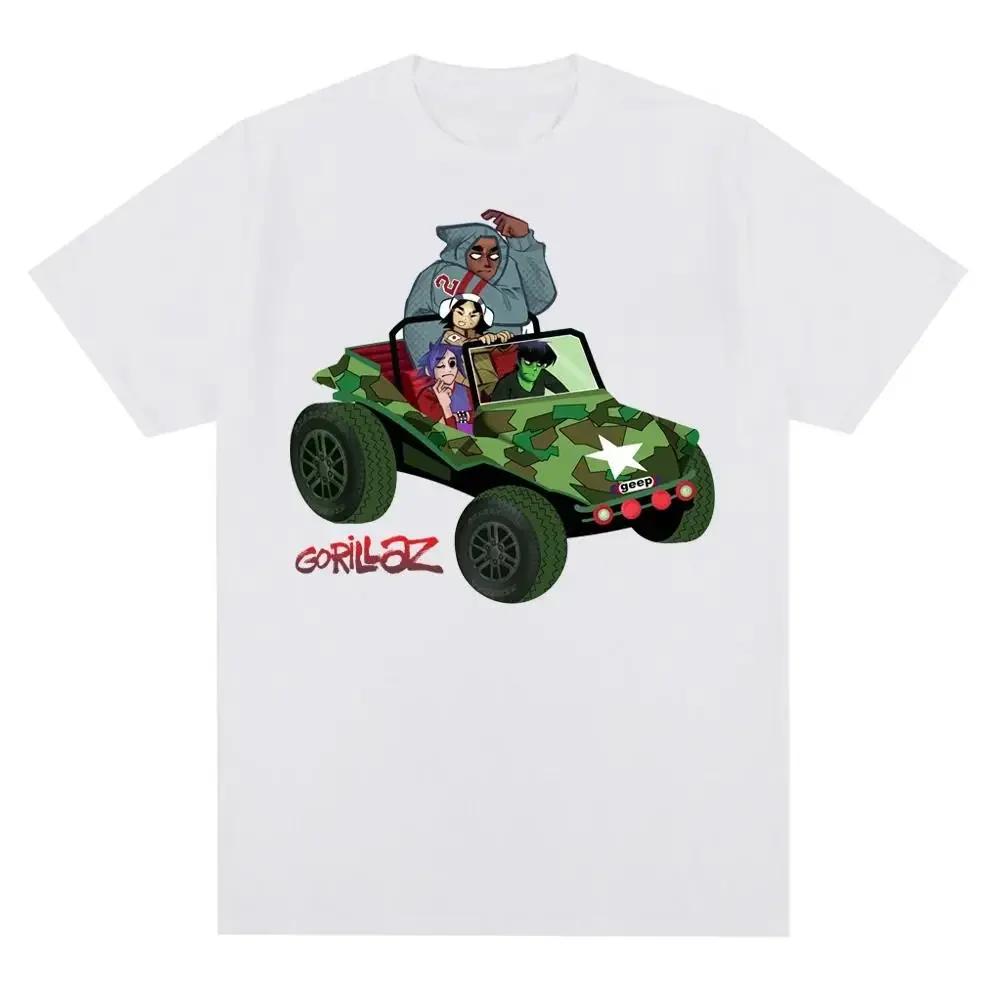 Short Sleeve Band Print T-Shirt Plus Size Unisex T-Shirt Punk Rock 90s Casual Fashion Oversized T Shirt Clothing Harajuku