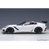 AUTOart 1/18 scale Chevrolet Corvette (C7) ZR1 White Finished Product