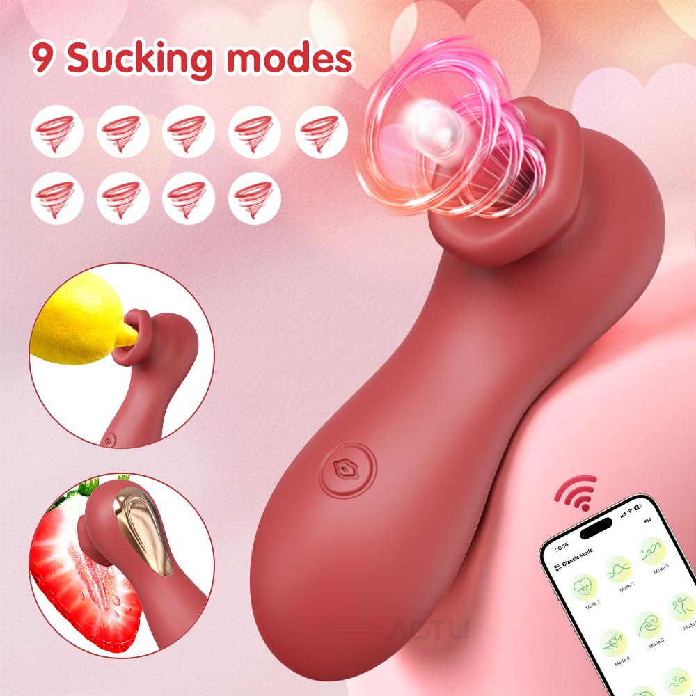 Powerful Sucking Vibrator Nipple Clitoris Stimulator Vibration Sexmachine Masturbation Tools Women Sex Toy Dildo Vibrator 18