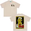 Demons Skeleton Brothers in Arms Double Sided Printed Tshirt Unisex Women Clothing Casual Cotton Oversized Short Sleeves T Shirts