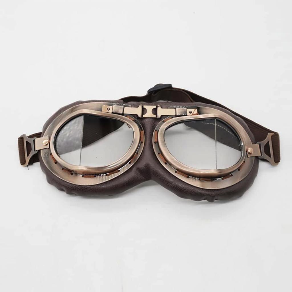 Новые Ретро Винтажные Защитные Очки Пилота для Мотоцикла Кафе Глаз Улучшенные [ZCJSZP] Очки, Очки, Круизеры, Скутеры, Защита,