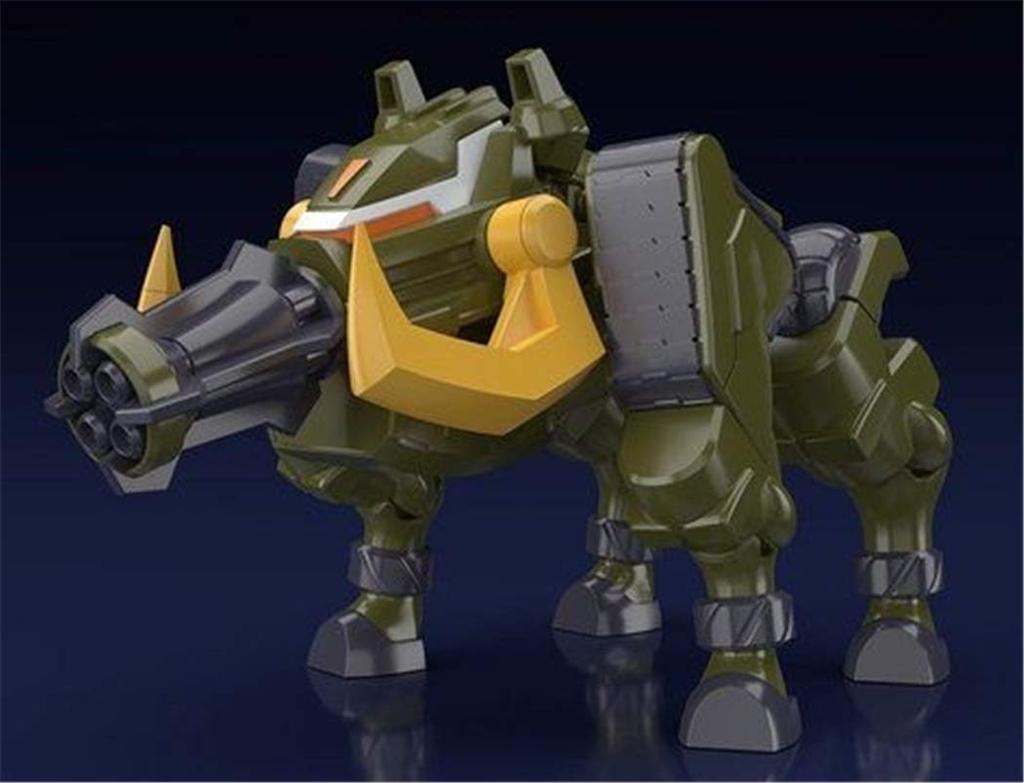 Super Minipla GEAR Warrior Dendoh Full Armor Dendoh Option Parts & Gatling Boar & Dragon Flare Set (Candy Online Shop Exclusive)