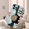 Горячая певица B-Billie EilishS Для IPhone 17 16 15 14 13 12 Mini 11 Pro Max Прозрачный чехол