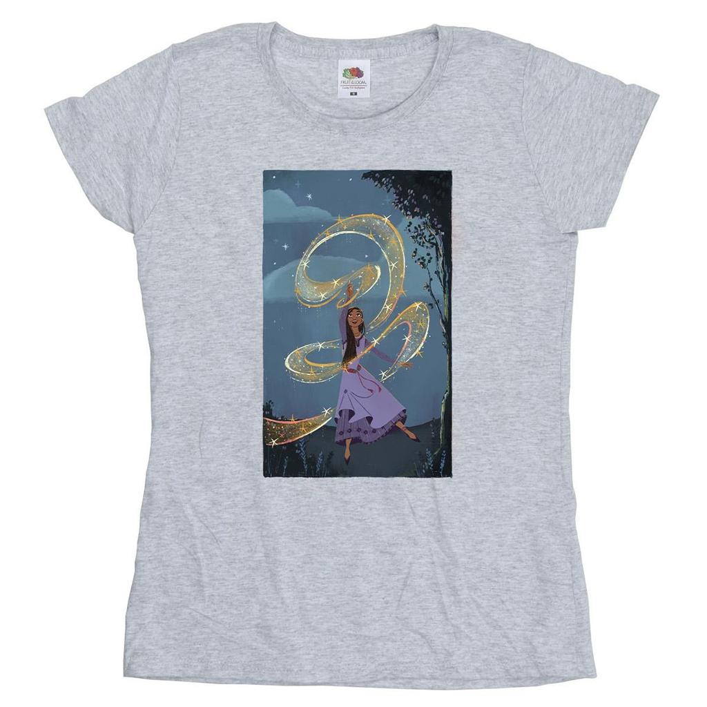 Wish Womens/Ladies Sparkle Scenery T-Shirt