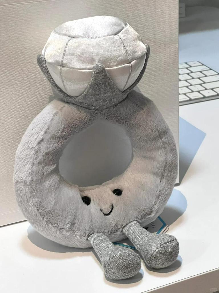 Rainbow Cake Diamond Ring Jellycat Doll Мягкая игрушка - Подарок на День святого Валентина