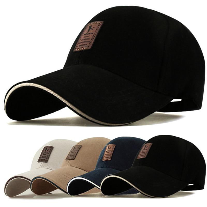 Adjustable Cap Caps Casual Leisure Hats Baseball Cap Men's Snapback Summer Fall Hat 1Piece Solid Color Fashion  Accessories
