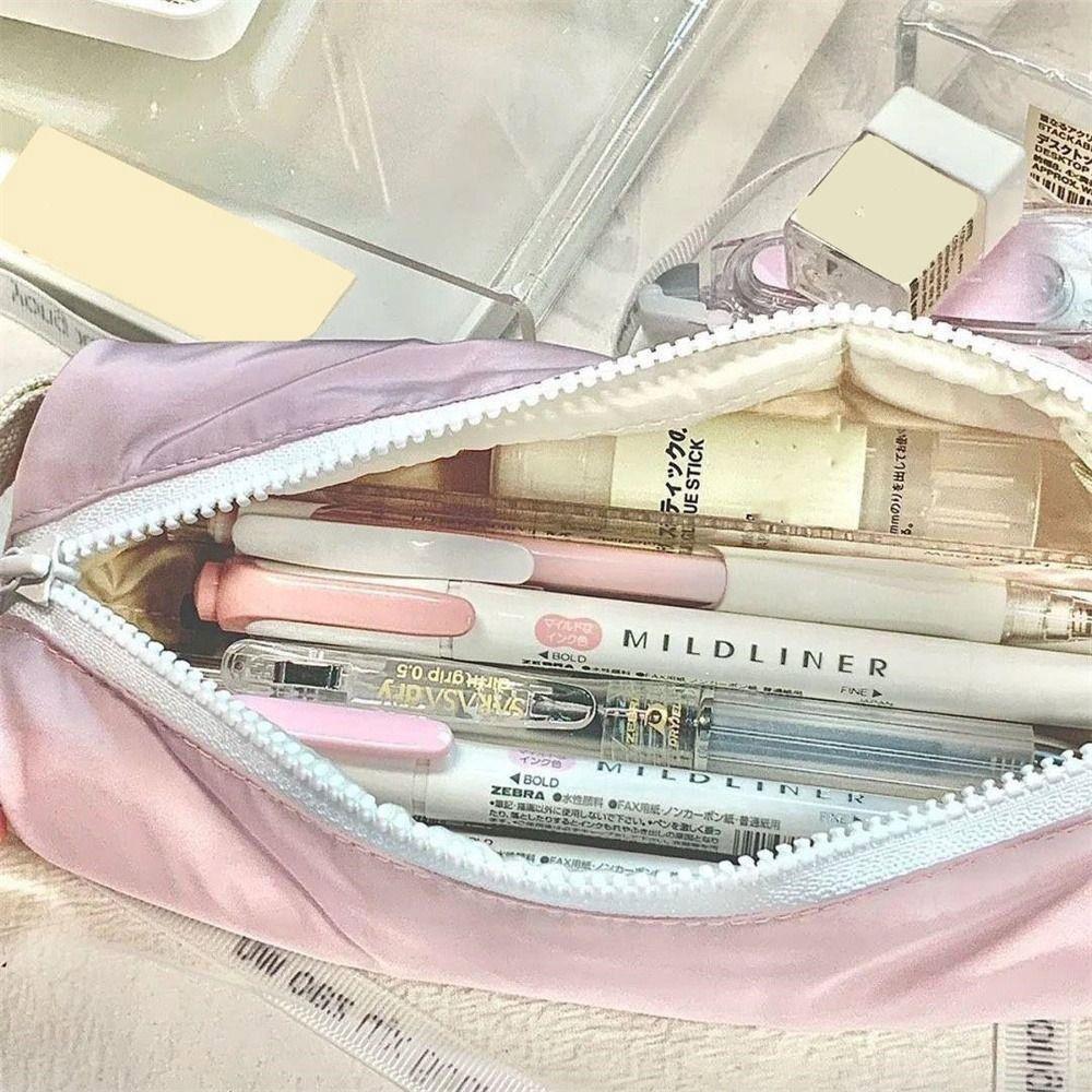 Large-capacity Stationery Storage Bag Portable Pen Bag Durable Pencil Case