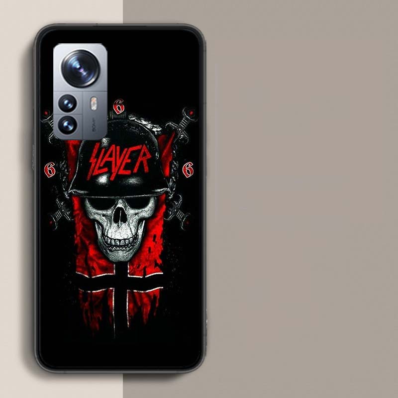 Чехол для телефона Slayer Heavy Metal Rock Band Для Xiaomi Mi 13 12T Poco F7 Pro 14 Ultra 15 Pro 12X 12 9 8 Lite 5G 11T 11i 10 10T Pr