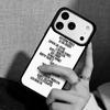 Чехол Case для iPhone 17 Air 16 Pro Max 15 Plus 11 13 Mini 14 12 Задняя крышка телефона Искусство с цитатами из Дневников вампира