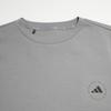 adidas Толстовка с круглым вырезом и сплошным логотипом, с круглым вырезом и длинным рукавом, мужская толстовка цвета хаки IN6484