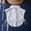 Women's Fashion Half Shirt Fake Collar Removable Lapel Neckwear Shirt Detachable Collar Sweater Shirt  Neck False Collars