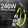 High-Speed Silicone Multi-Function TYPE-C Charging Cable for Apple & Huawei Devices