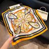 Temperament square scarf women's high-end small scarf summer neck protection scarf decoration spring and autumn versatile thin sunscreen 71 silk scarf