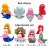 Interesting Aquarium Decoration DIY Mermaid Creative Cartoon Doll Micro Landscape Water Tank Fish Tank Landscaping Accessories