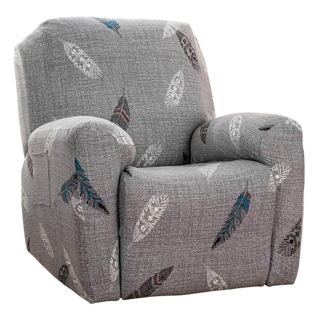 New Printed Recliner Sofa Cover Recliner Slipcover For Living Room Reclining Chair Cover Protection Lazy Boy Armchair Cover