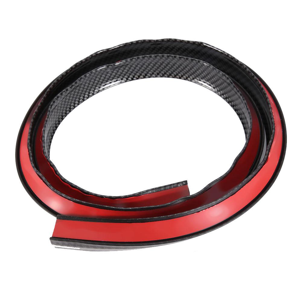 Углеродное волокно расширители крыльев автомобиля колесные арки брови защита против царапин коврик