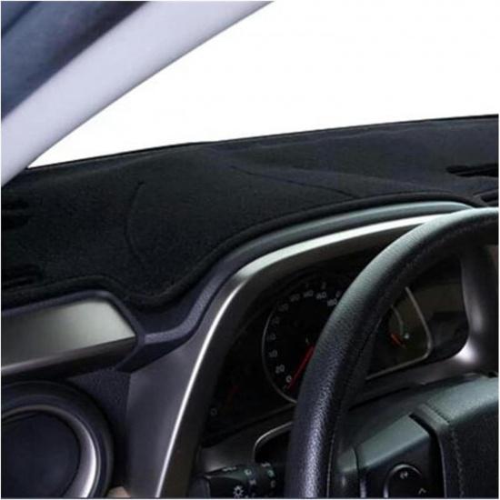 Коврик на приборную панель автомобиля, для Kia Rio 3 2012 2013 2014 2015 2016 2017, Черный край, Противоскользящий коврик, Накладка на приборную панель, Аксессуары для стайлинга интерьера