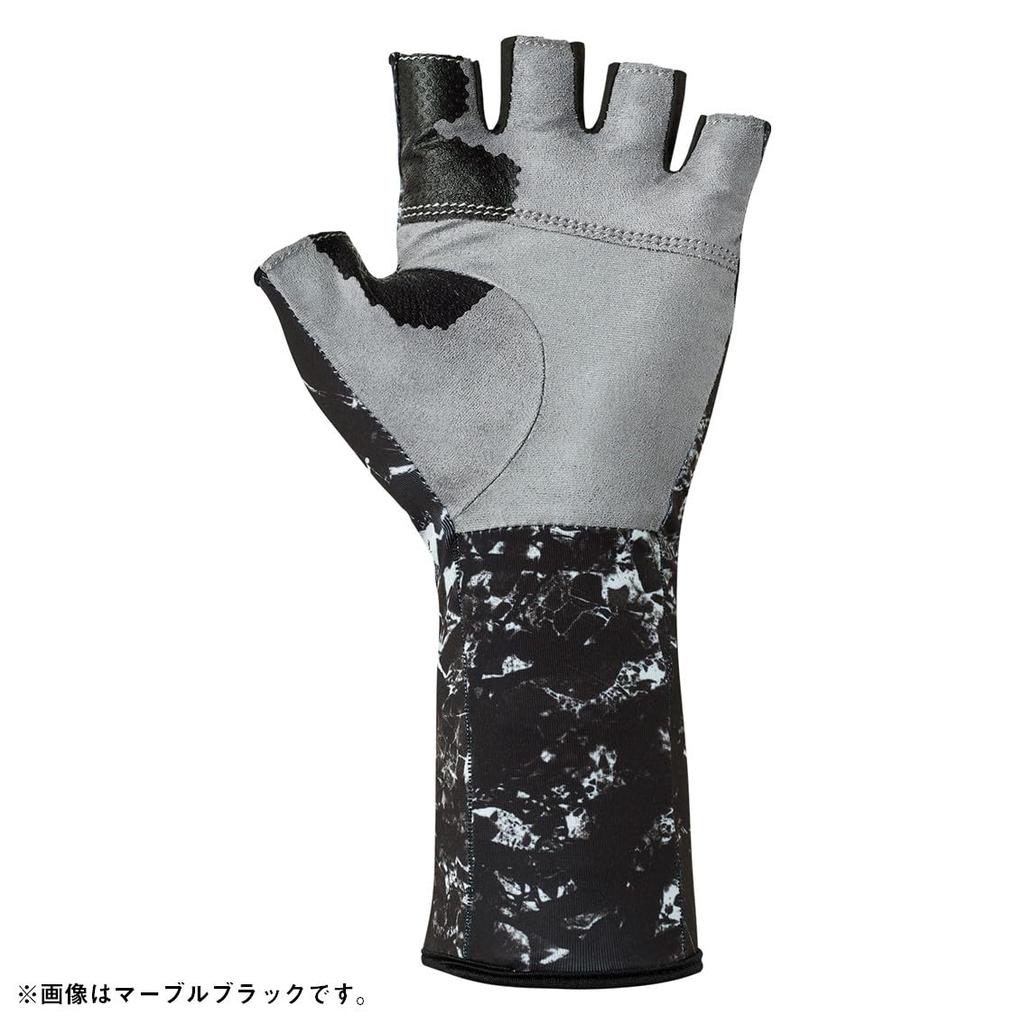 Daiwa Real Fit Glove II Marble Medium 25DG-6625 Gray,