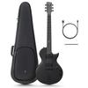 ENYA Nova GO Sonic Smart Electric Guitar Beginner Set Made of Carbon Fiber 10W Speaker Easy Operation with App Black Built-in & Multi-Effector