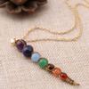 Gifts Fashion Charm Women Yoga Chakra Bead Pendant Pendant Necklace Necklace Beadnecklace