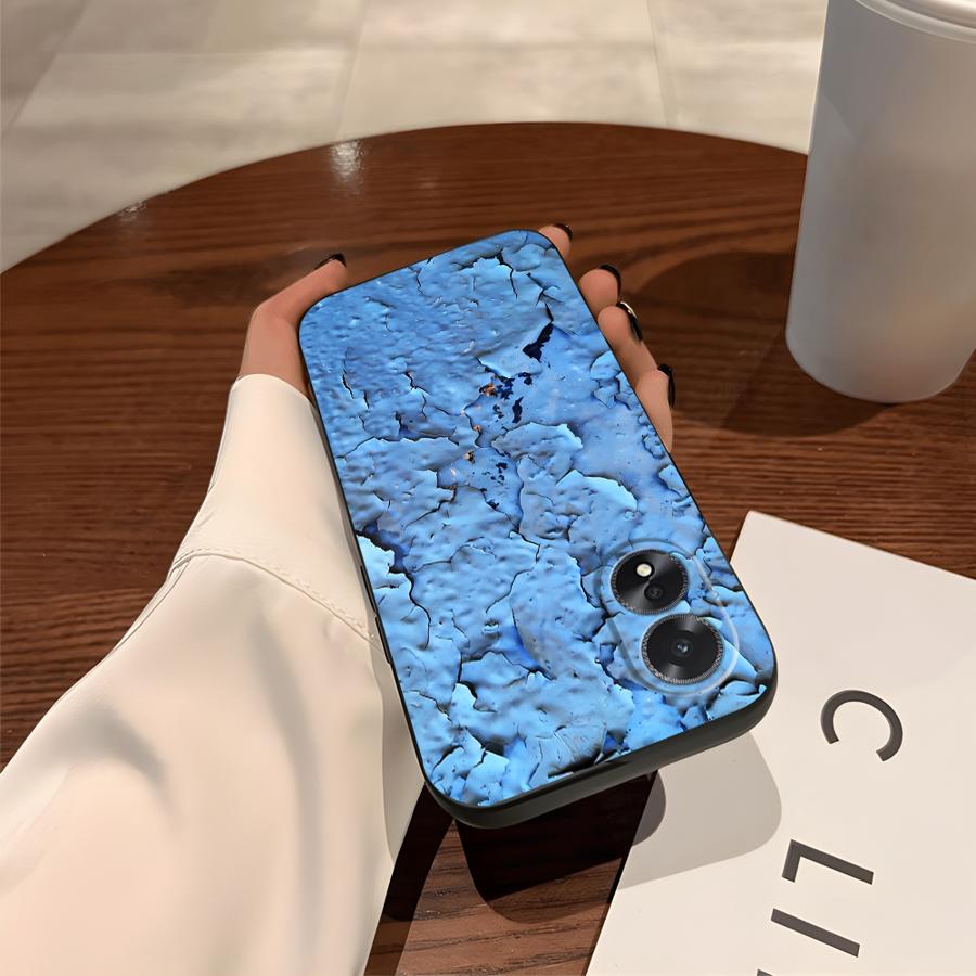 Чехол для телефона для Oppo A15 A32 A52 A54 A17 A32 A73 A9 A38 A53 A18 A31 A72 A12 A36 A11 A37 A16 A33 A71 Модный Ржавый