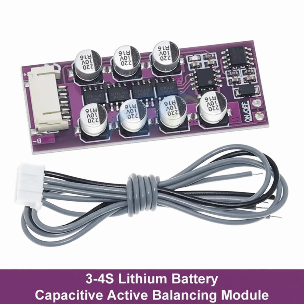 BMS 3S-4S Балансир активной эквализации литиевых батарей 18650 Li-ion