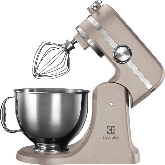 Robot pâtissier - electrolux - ekm5570 - 1200 w - couleur sable doré - design soft sand