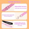 Colorful Ball Dog Harness Vest Adjustable Dog Chest Strap Durable Pet Walking Rope  Daily Use