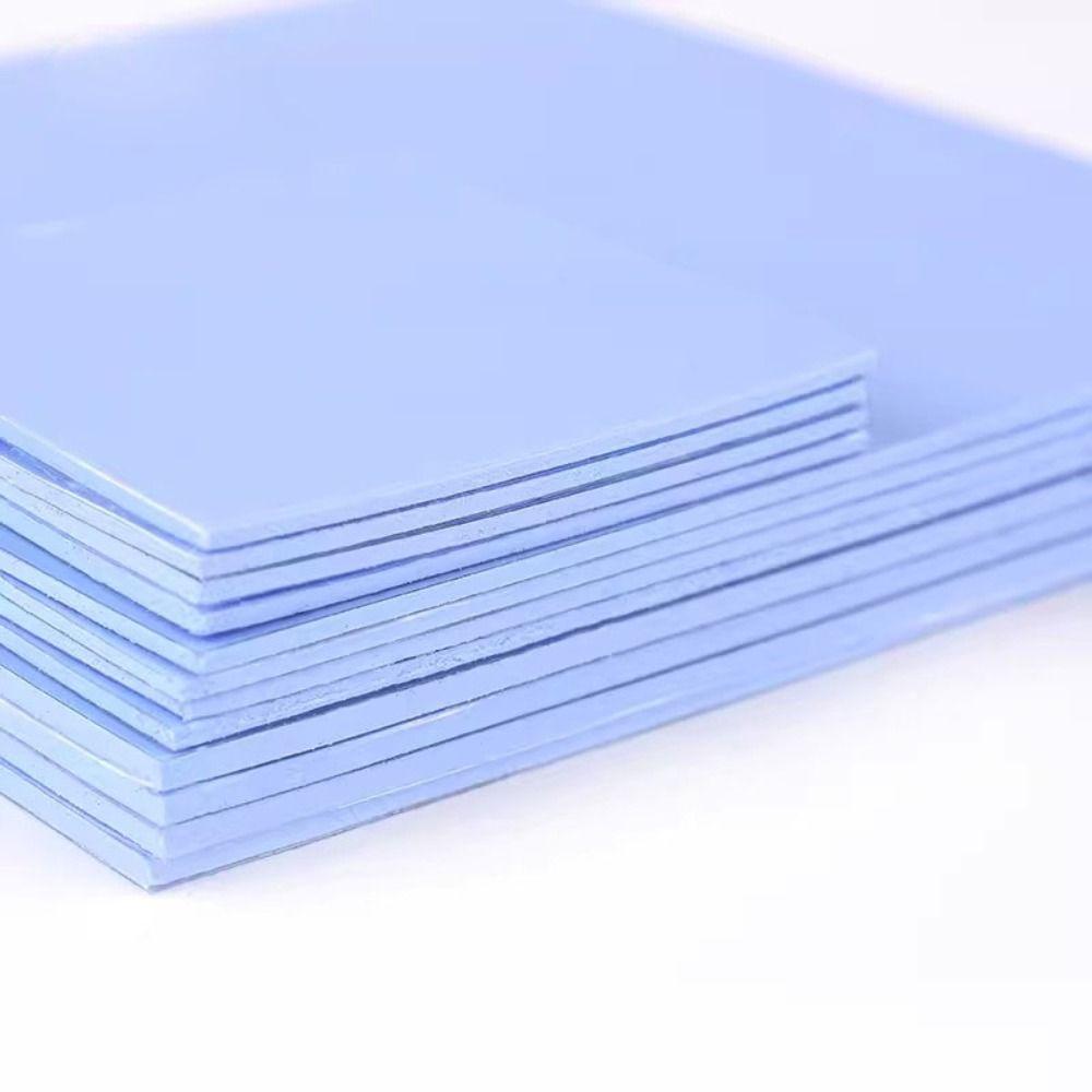 5 Styles Silicone Thermal Pad Blue Color Graphics Chip Heat New Computer CPU Heat Reducing Patch