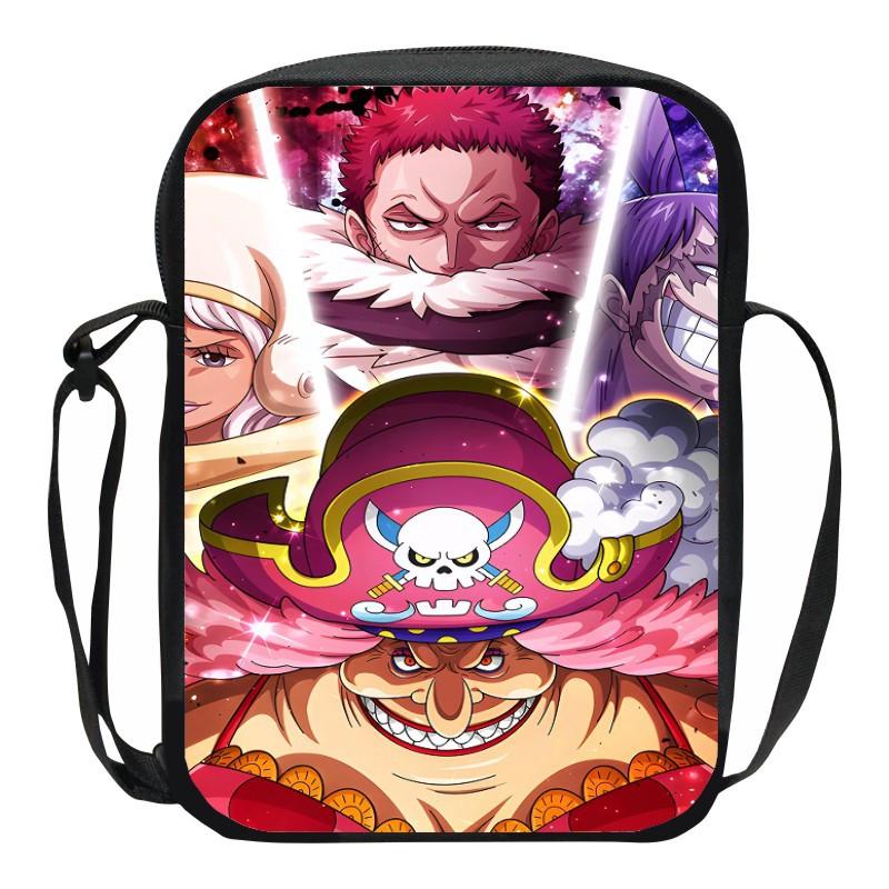 One Piece Обезьяна D. Сумка-мессенджер на плечо с принтом Луффи, Сумка, Школьные сумки для мальчиков и девочек, Сумка для телефона, Сумка для покупок, Лучший подарок