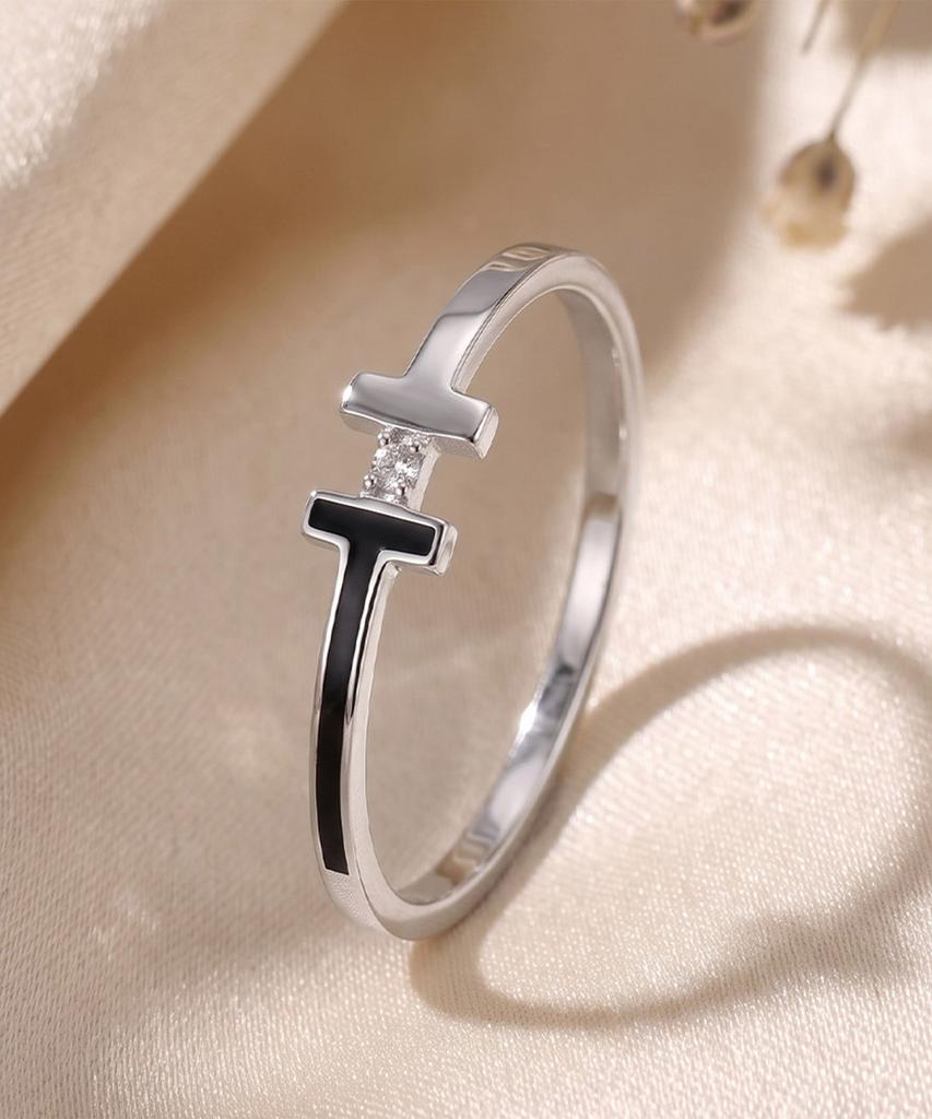 HELENE JEWELRY Silver 925 Hebrew Miss Ring Silver Ring (Type A)