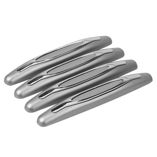 4 шт., автомобильная отделка, защита края двери, защита от царапин, декоративная полоса, наклейка