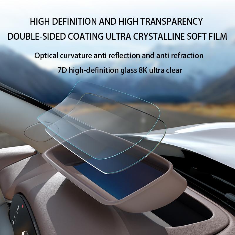 Для ZEEKR 7X 2025 2026 Защитная крышка проекционного дисплея HUD Пылезащитная и антибликовая Защитная крышка Аксессуары для интерьера автомобиля