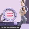 Умный фитнес-обруч Weighted Infinity, 24 съемных узла, весовой обруч со счетчиком, женский обруч для похудения, 2-в-1, оборудование для фитнеса для живота