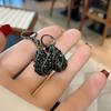 Серьги-капли из хрусталя в стиле легкой роскоши для женщин, модные серьги со стразами, повседневные аксессуары, ювелирные украшения для вечеринок, подарок на день рождения