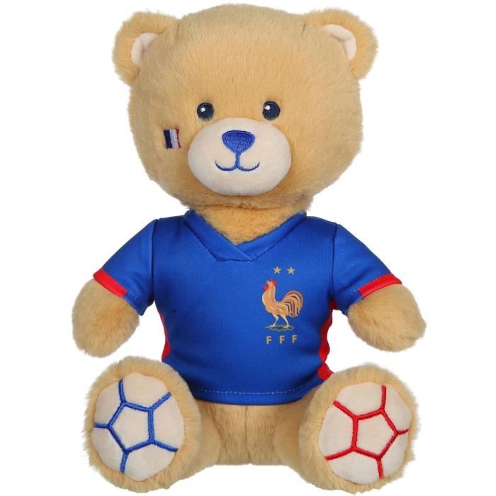 Peluche Ours FFF - GIPSY TOYS - Maillot, 24 cm