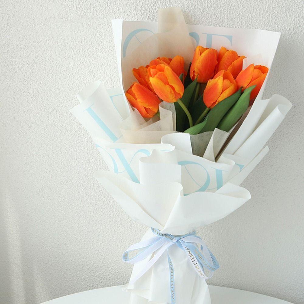 38 шт. свадебная цветочная упаковочная бумага водонепроницаемый упаковочный материал для букетов цветочная упаковочная бумага