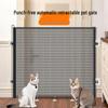 Retractable Anti-Jump Barrier for Cats and Dogs - Thickened Pet Gate & Door Partition