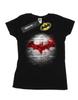 DC Comics Womens/Ladies Batman Logo Wall Cotton T-Shirt