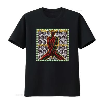 A Tribe Called Quest Midnight Marauders Футболка винтажная Стиранная Растянутая Удобная Слегка графичная Дышащая мужская