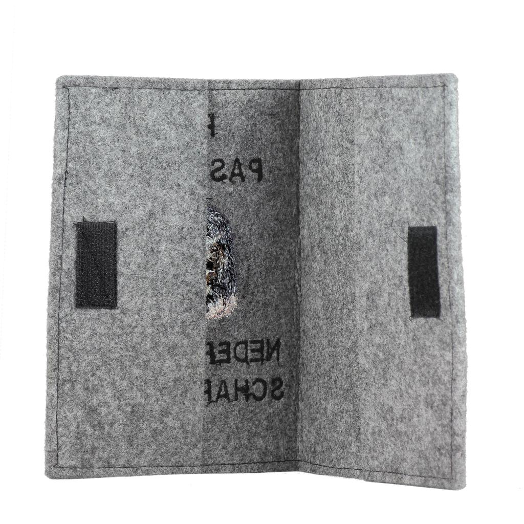 Схапендоес, голландская овчарка, Nederlandse Schapendoes - Чехол для паспорта собаки, чехол для документов, подарок для путешественника от бренда Art-Dog