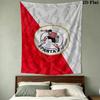 Sparta Rotterdam Wall Tapestry Aesthetic Wall Hanging Printed Fabric Blanket Decorative Tapestries For Bedroom Living Room Home Decor