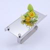 Stainless Steel Wall Mount Bathroom Toilet Paper Rolls Holder Tissue Shelf Organizer