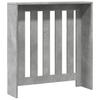 Radiator Cover Concrete Gray 78 x 20 x 82 cm Particleboard