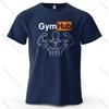 Gymhub Минималистичная Повседневная Футболка с Принтом, Короткий Рукав, Новая, Персонализированная, Мягкая и Приятная для Кожи, Модная, для Мужчин и Женщин
