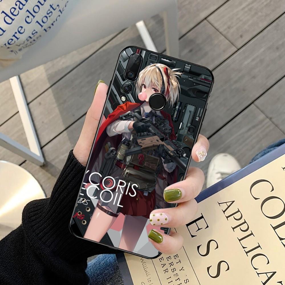 Аниме Чехол для телефона Lycoris R-Recoil Для Huawei Y9 6 7 5 Prime Enjoy 7s 7 8 plus 7a 9e 9plus 8E Lite Psmart