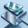 Чехол для телефона для iPhone 14 Pro Max Double 360, полный охват тела, мягкие чехлы для телефонов iPhone 14 Plus Pro Max, прозрачная передняя задняя крышка