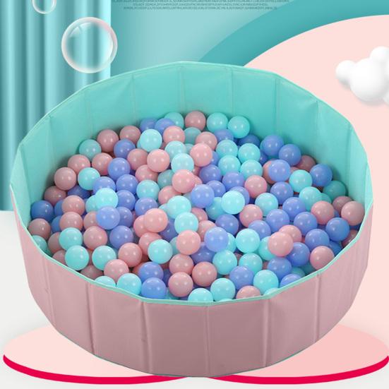 100Pcs Ball Pit Balls Funny Long Life Span Plastic Boys Girls Mixed Colors Ocean Balls Pool Accessories