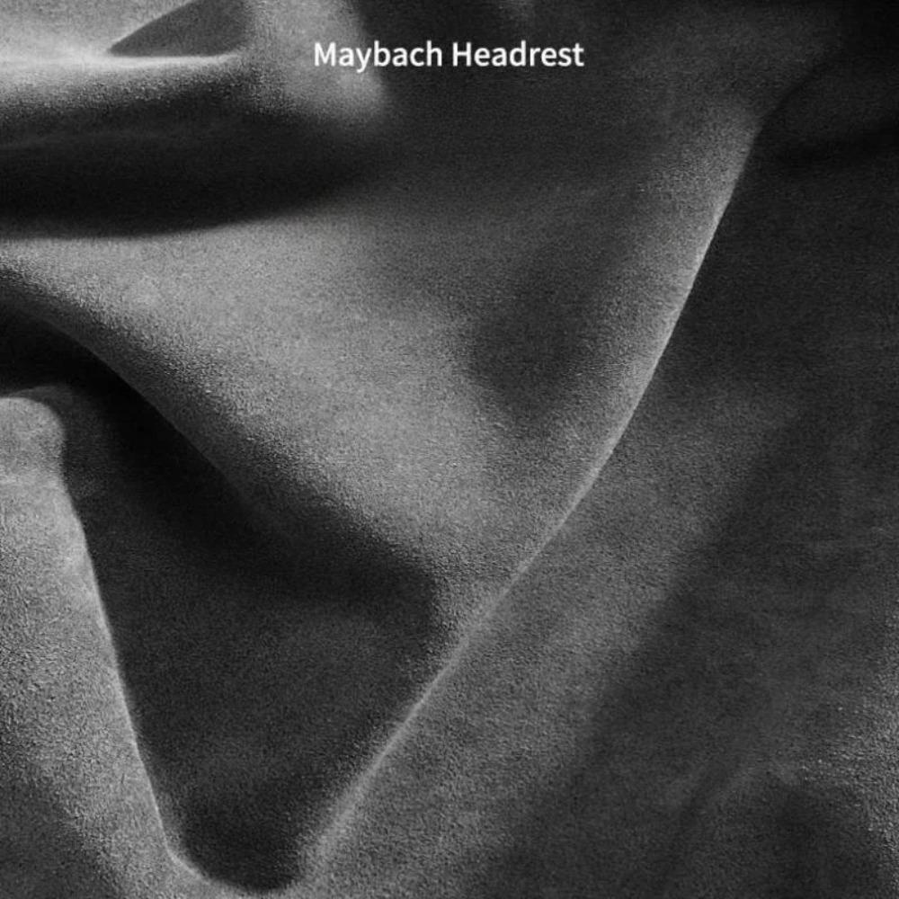 High-Quality Plush Car Headrest Soft Adjustable Seat Neck Pillow Neck Support Cushion for Maybach class S Benz Traveling